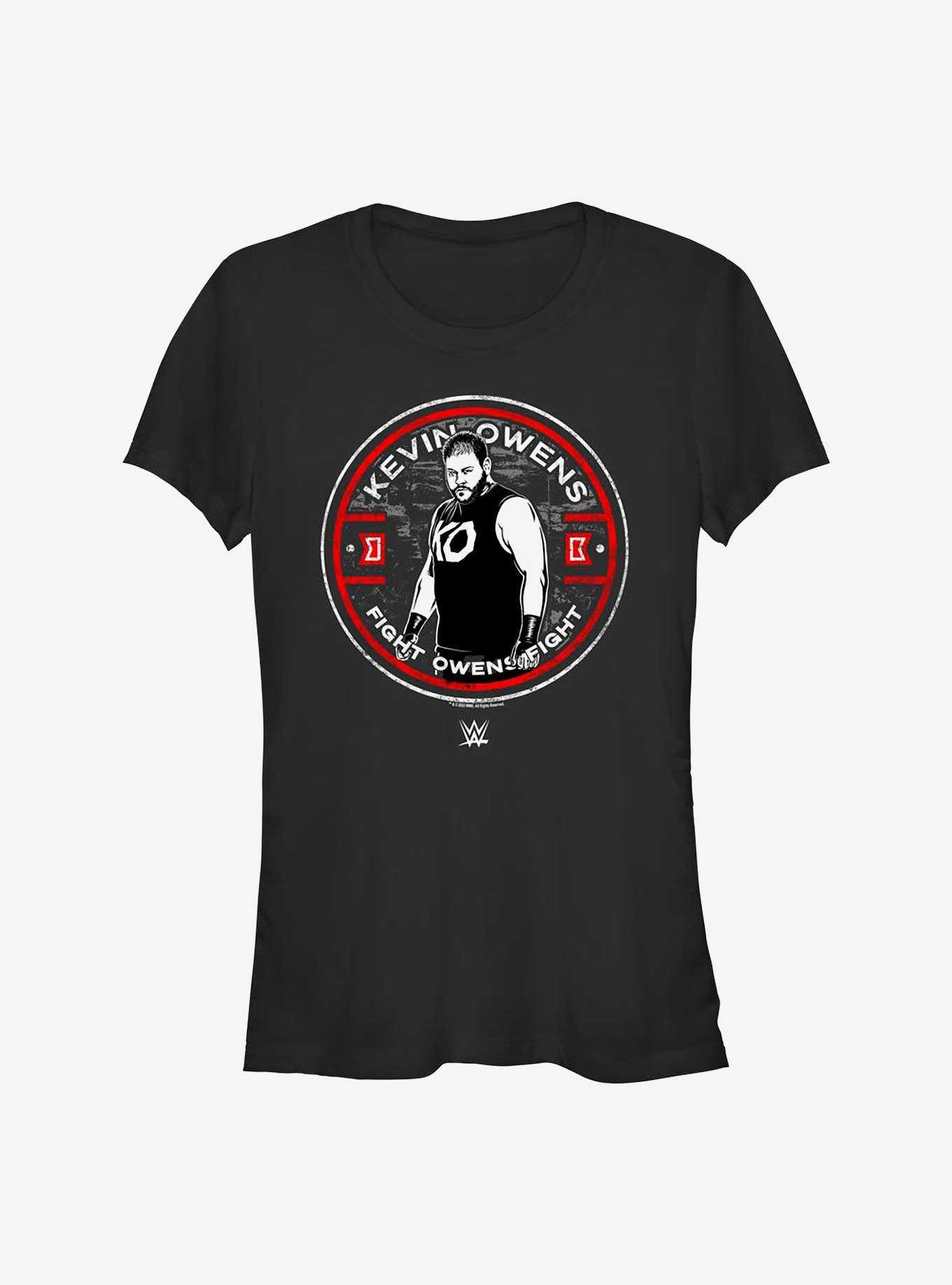 WWE Kevin Owens Fight Owens Fight Girls T-Shirt, , hi-res