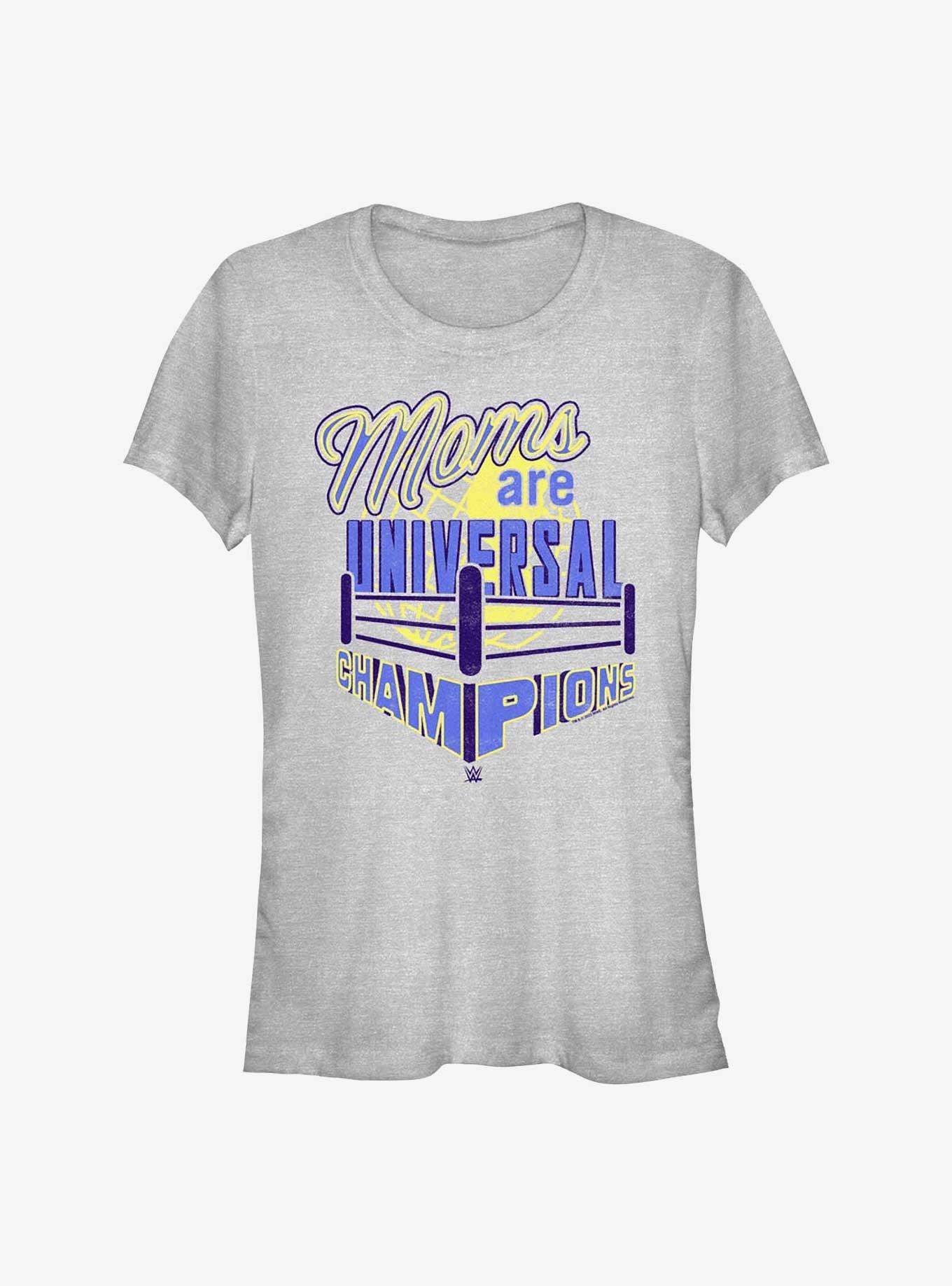 WWE Moms Are Universal ChampionsGirls T-Shirt