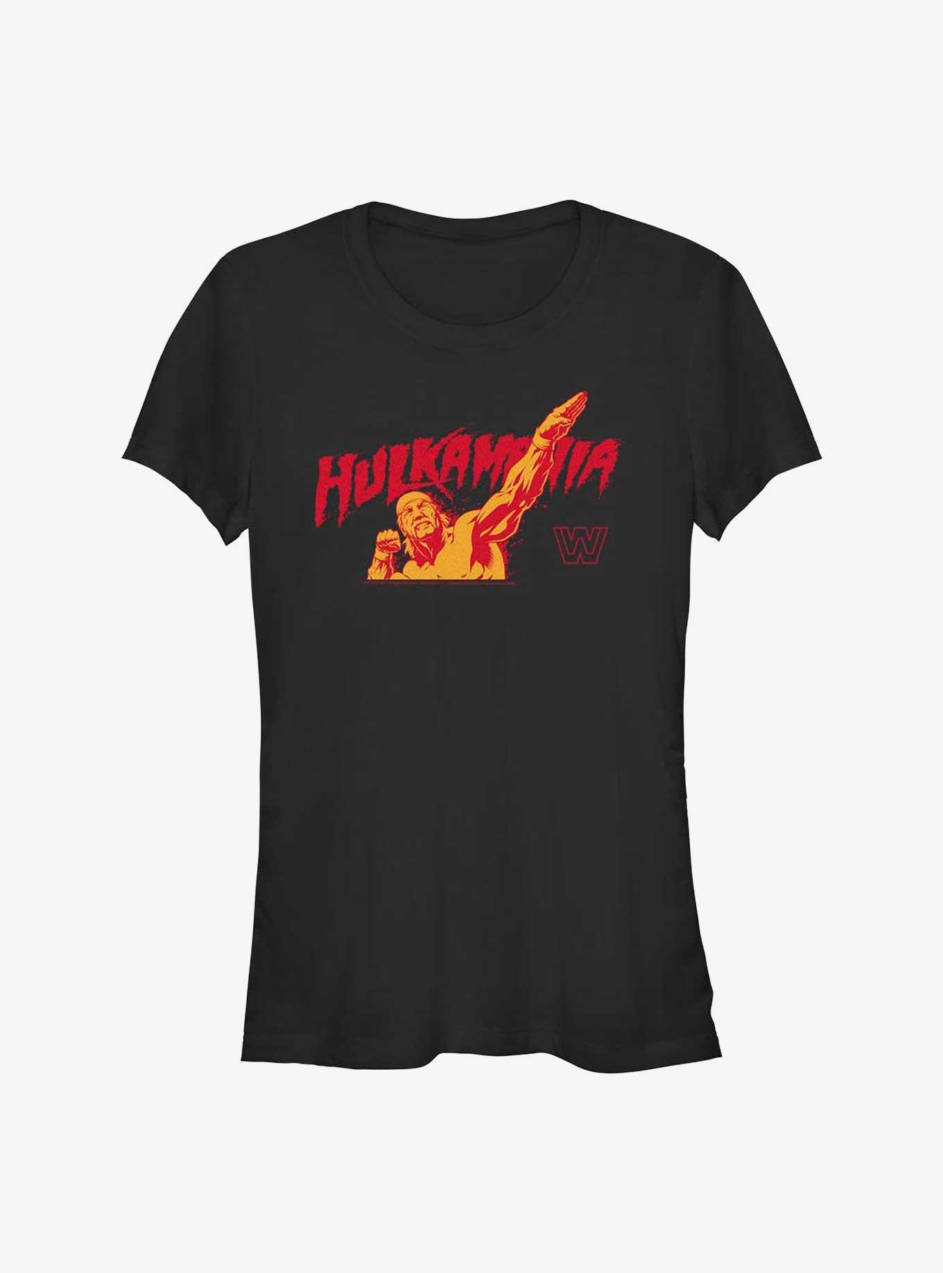 WWE Retro Hulk Hogan Hulkamania Girls T-Shirt, , hi-res