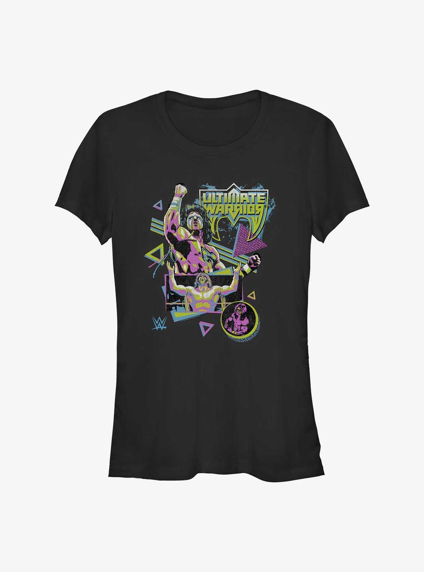 WWE Ultimate Warrior Retro Poster Girls T-Shirt, , hi-res