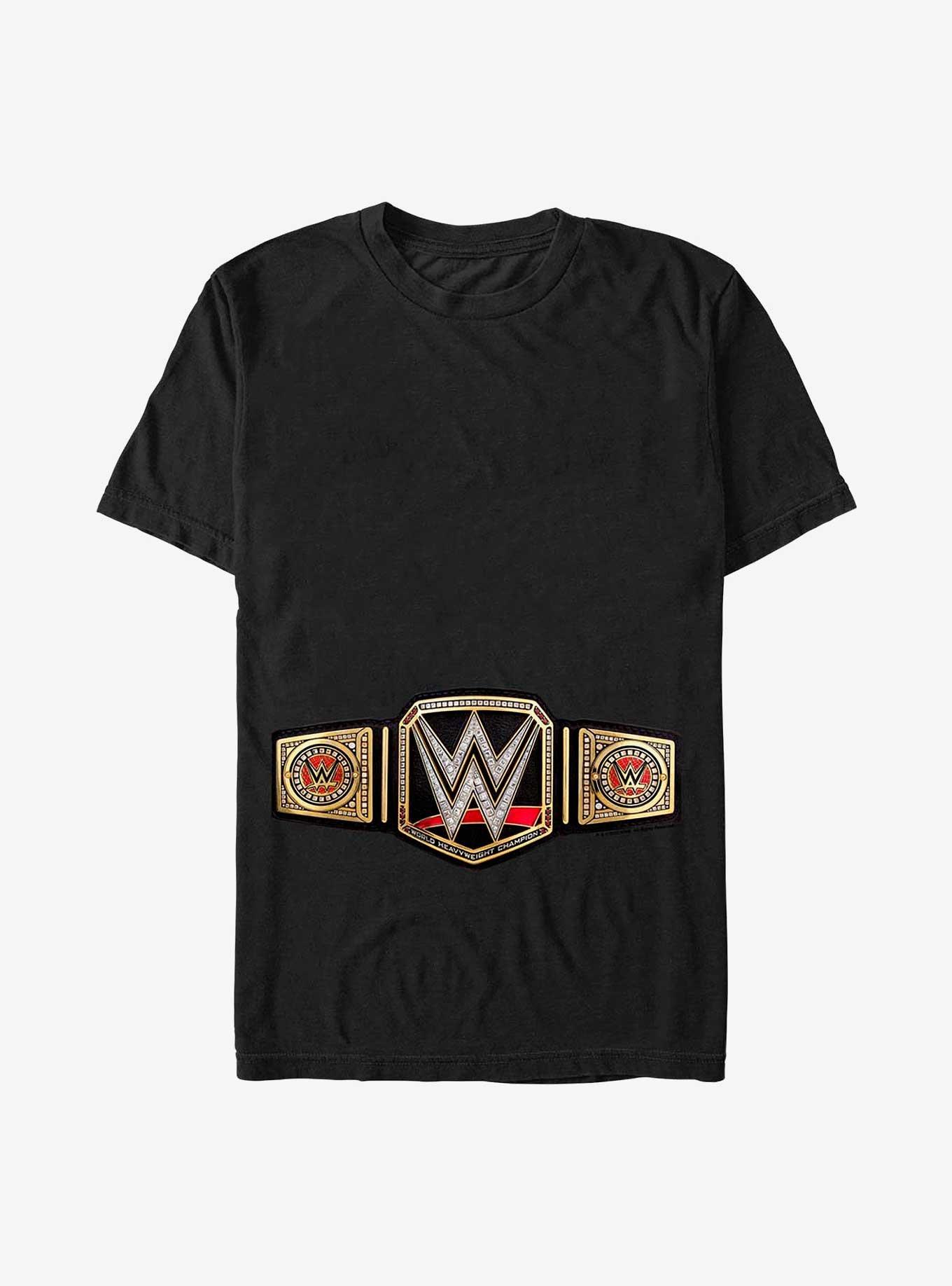 WWE Championship Belt T-Shirt, BLACK, hi-res