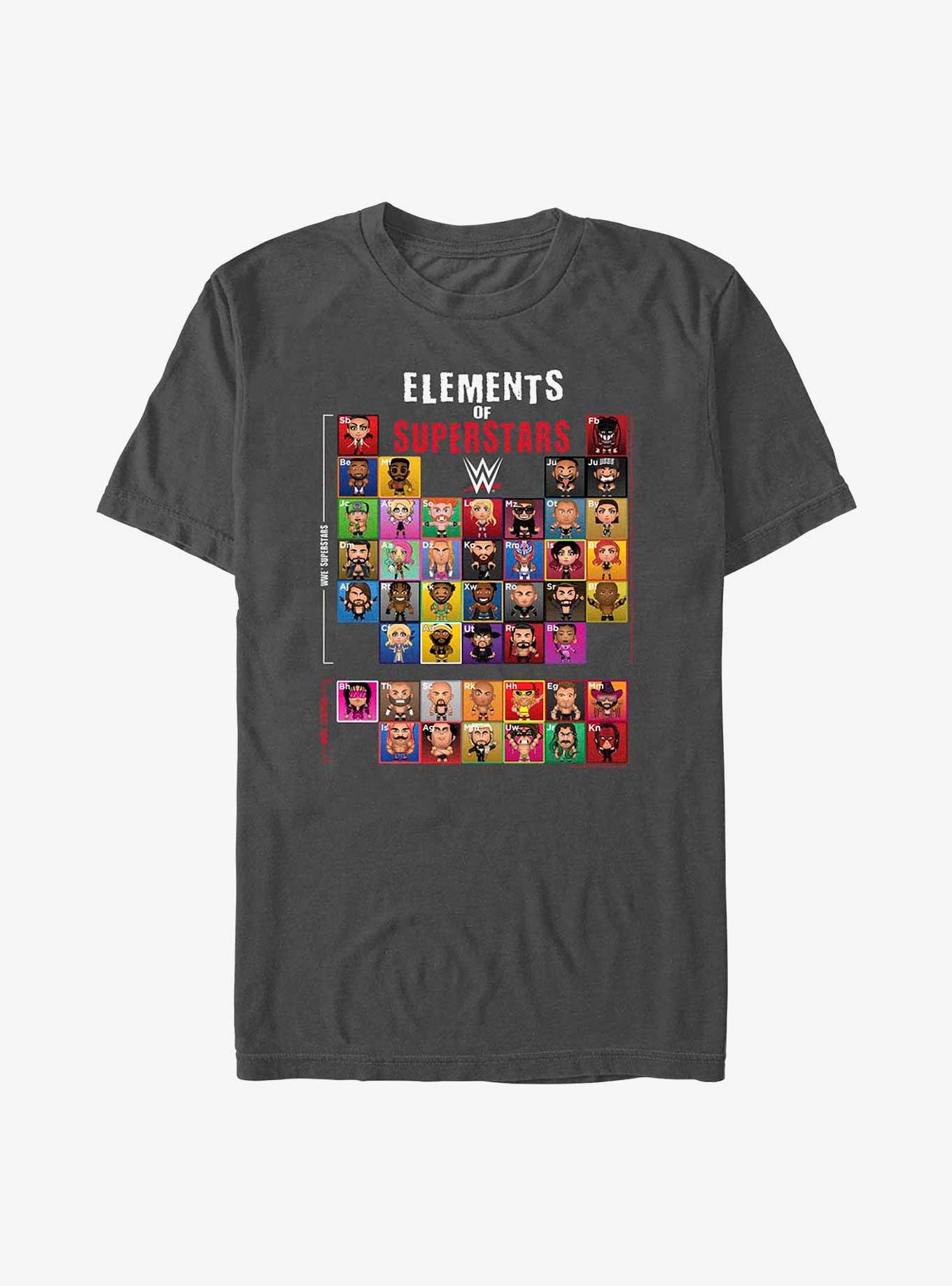 WWE Elements Of Superstars T-Shirt