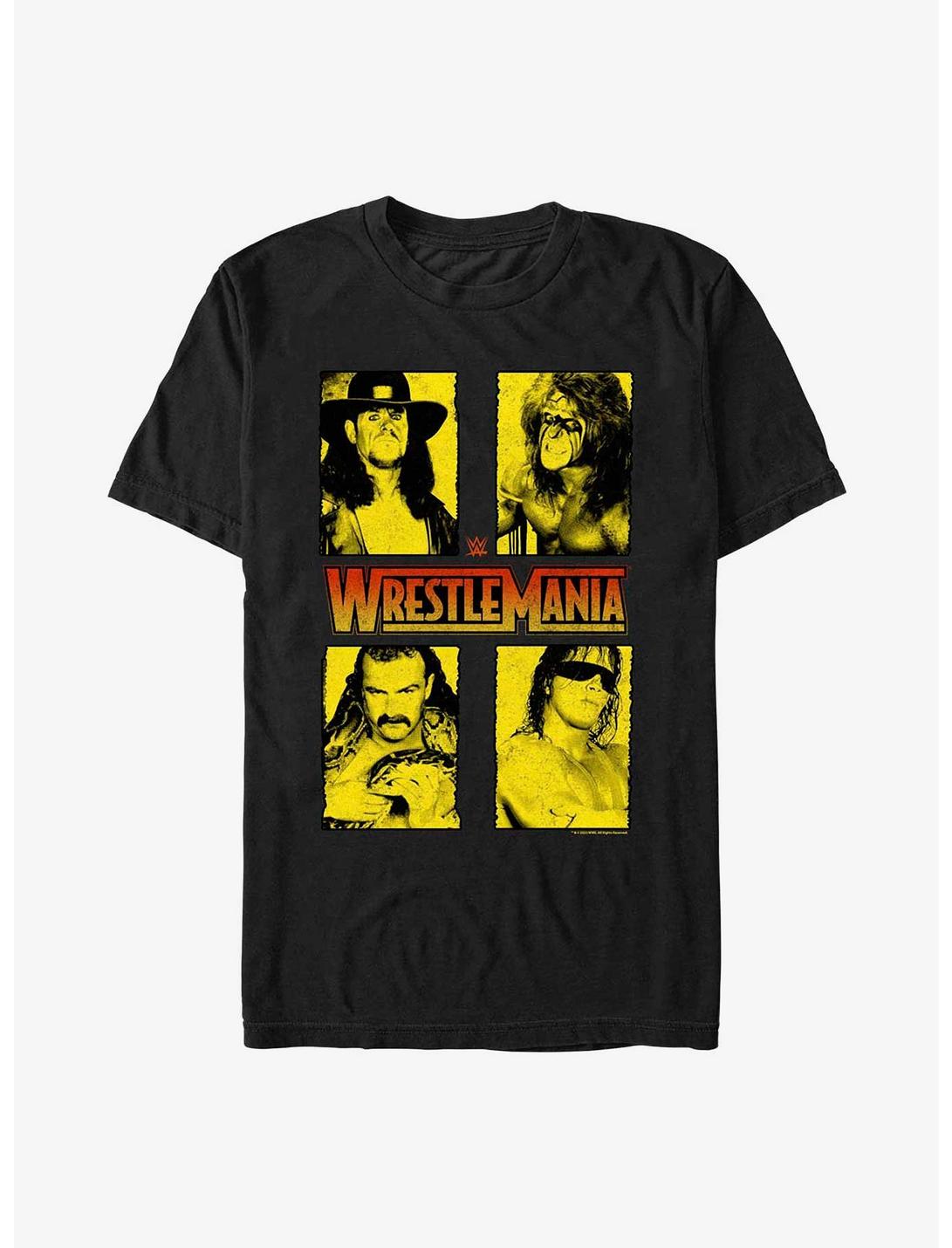 WWE WrestleMania Legends T-Shirt, BLACK, hi-res