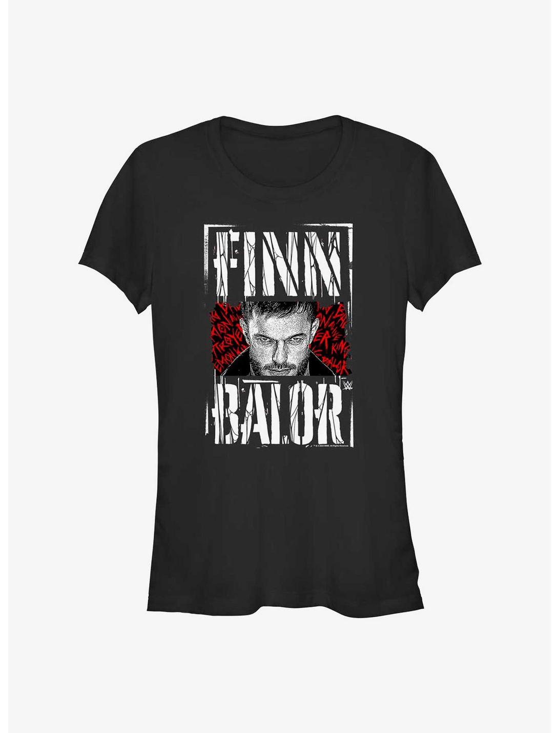 WWE Finn Balor Poster Girls T-Shirt, BLACK, hi-res