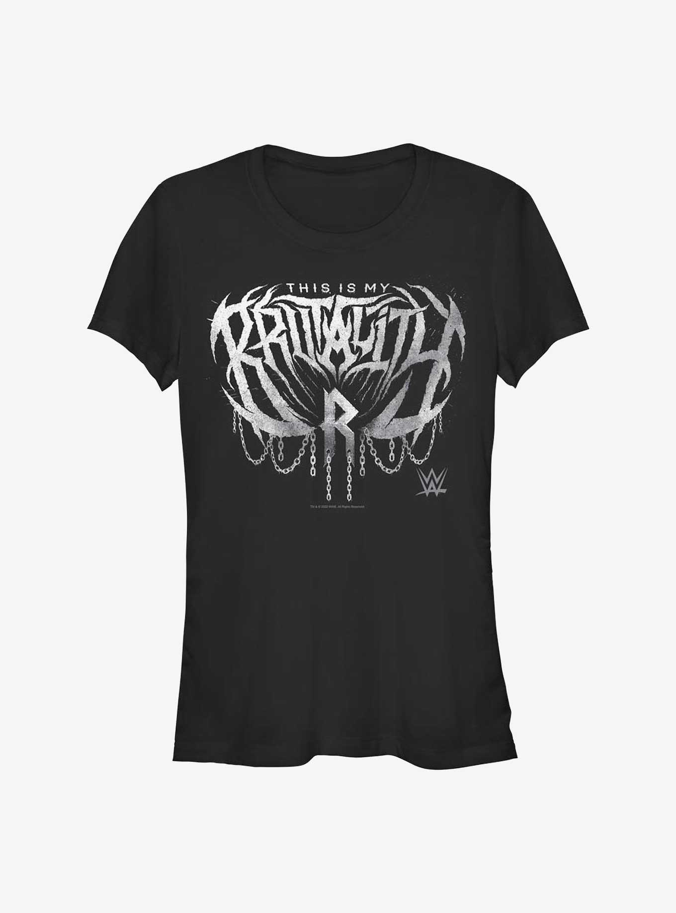 WWE Rhea Ripley This Is My Brutality Girls T-Shirt - BLACK | Hot Topic