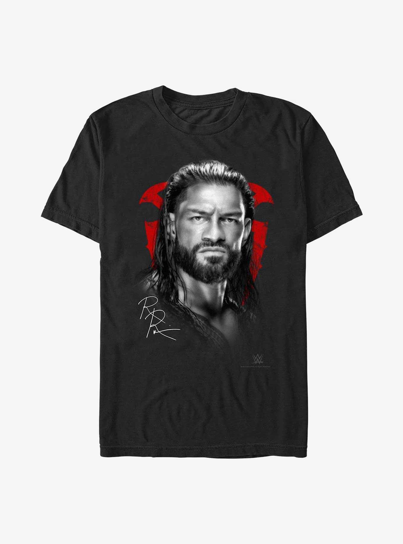 WWE Roman Reigns Head Of The Table Portrait T-Shirt, , hi-res