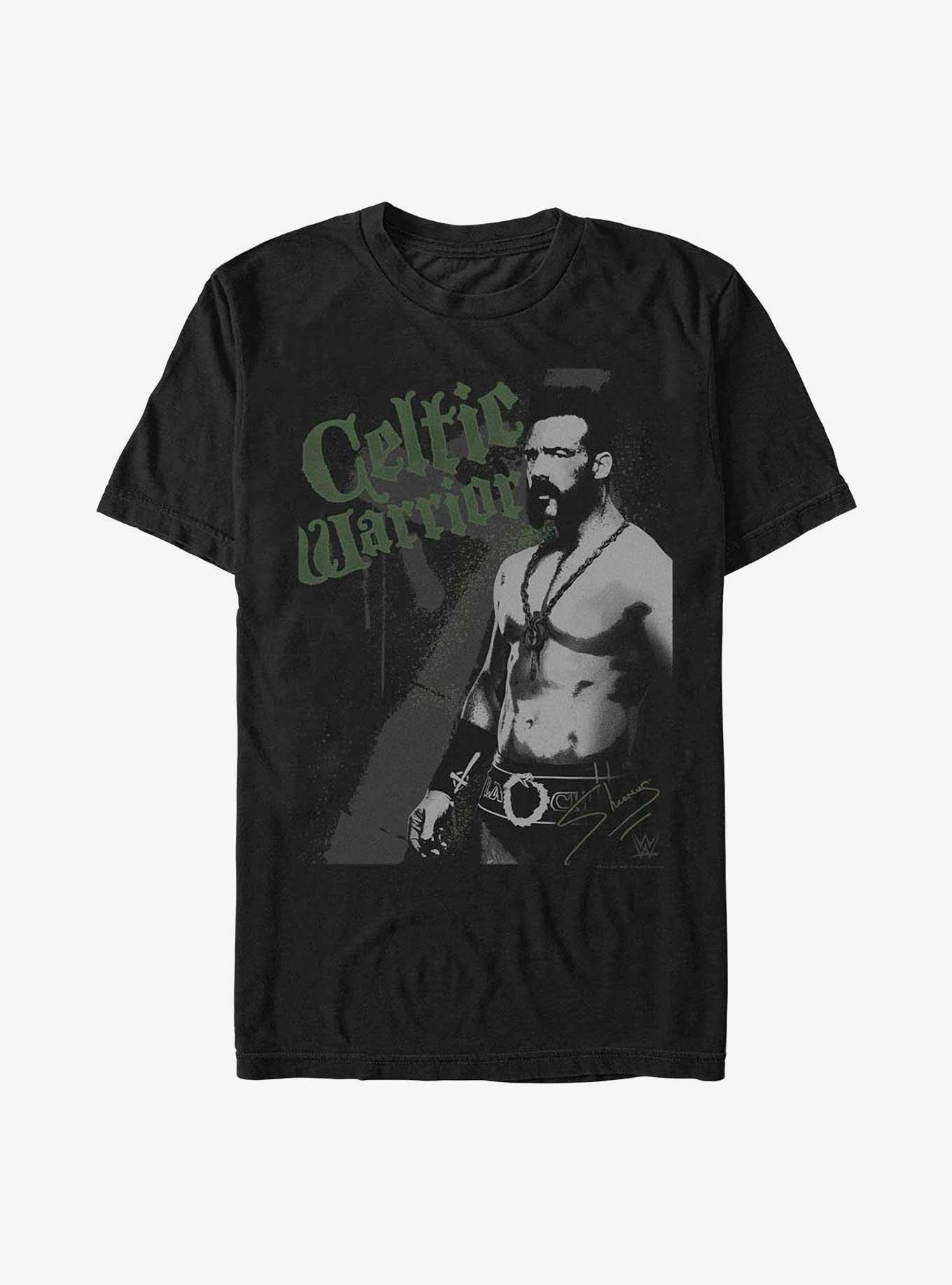 WWE Sheamus Celtic Warrior Poster T-Shirt, BLACK, hi-res