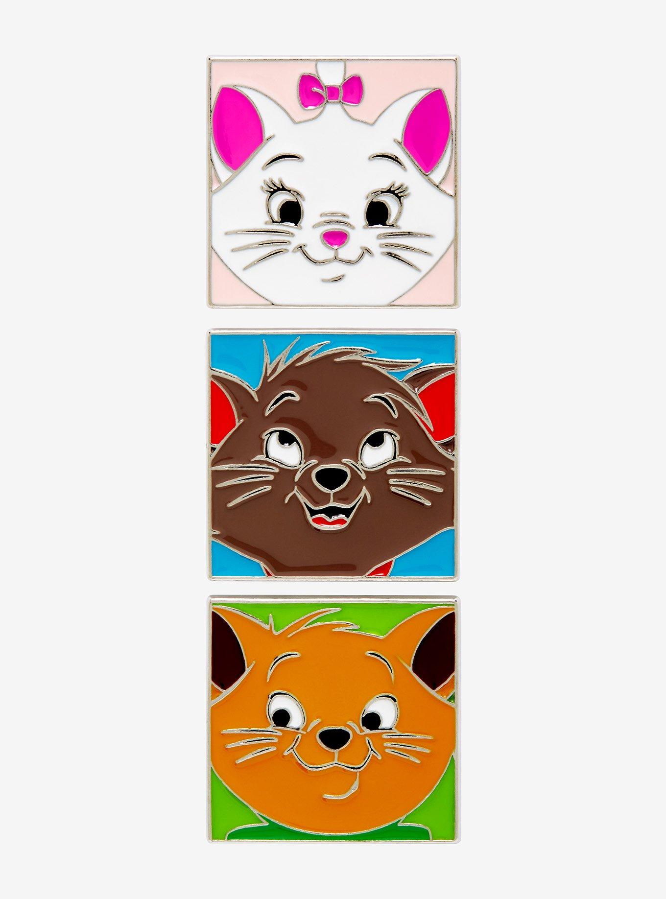 Disney The Aristocats Kitty Portraits Enamel Pin Set - BoxLunch ...
