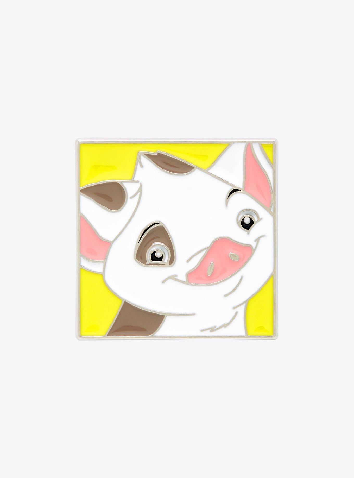 Disney Moana Pua Portrait Enamel Pin - BoxLunch Exclusive, , hi-res