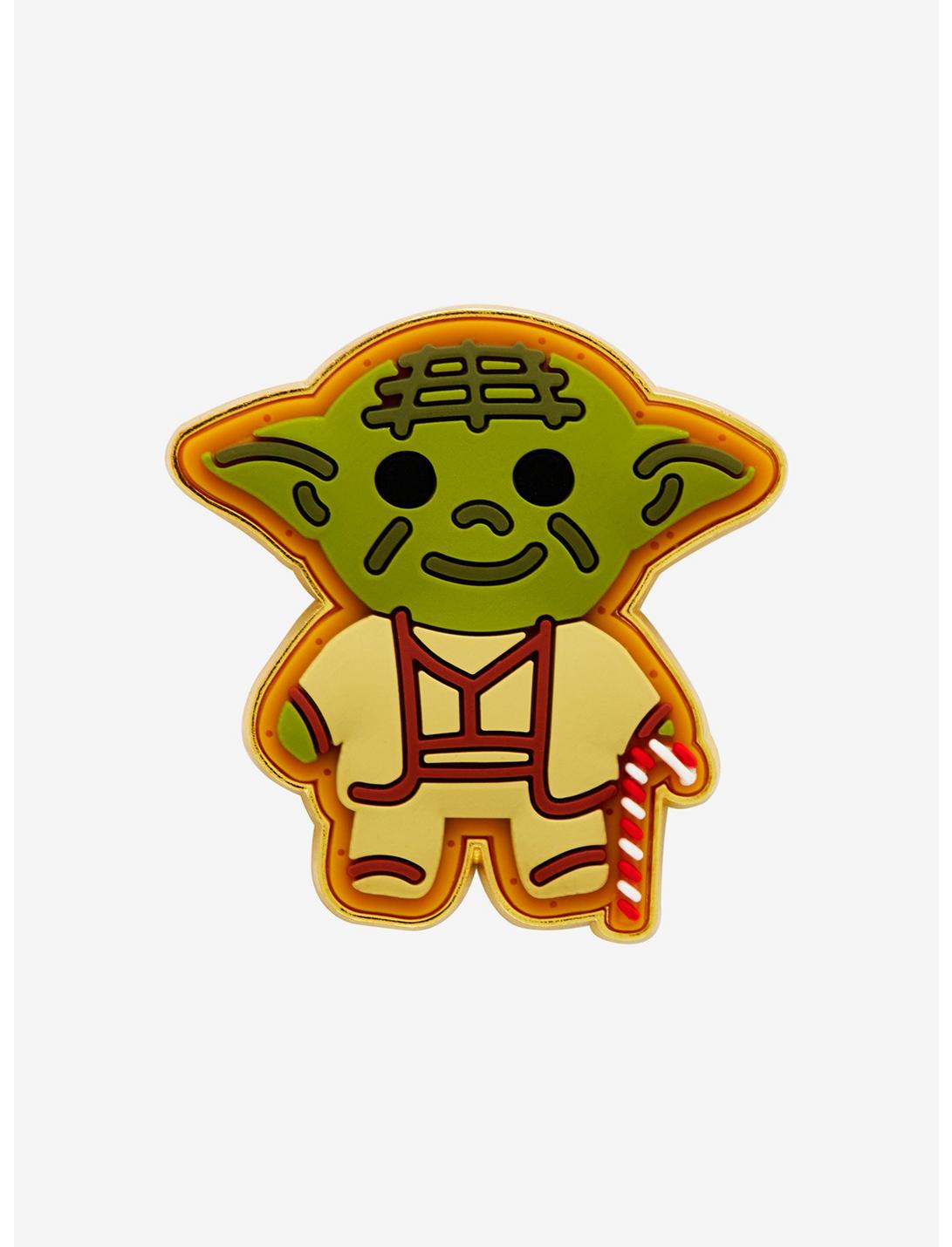 Loungefly Star Wars Yoda Cookie Gingerbread Scented Pin - BoxLunch Exclusive, , hi-res