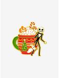 Loungefly Disney The Nightmare Before Christmas Jack Skellington Peppermint Mocha Enamel Pin - BoxLunch Exclusive, , hi-res