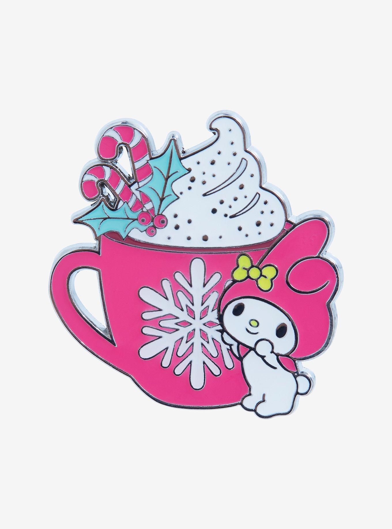 Boxlunch Loungefly Sanrio My Melody & Hello Kitty Bubblegum Machine Enamel  Pin - BoxLunch Exclusive