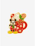 Loungefly Disney Mickey Mouse Peppermint Mocha Enamel Pin - BoxLunch Exclusive, , hi-res