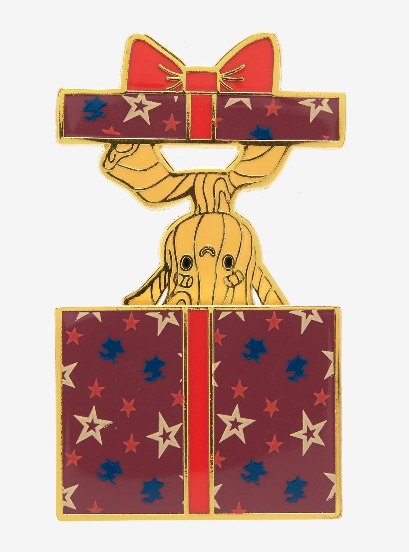 Loungefly Marvel Guardians of the Galaxy Groot Sliding Enamel Pin - BoxLunch Exclusive, , hi-res