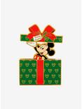 Loungefly Disney Mickey Mouse Present Sliding Enamel Pin - BoxLunch Exclusive, , hi-res