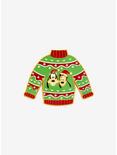 Loungefly Disney Goofy & Max Holiday Sweater Enamel Pin - BoxLunch Exclusive, , hi-res
