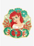 Loungefly Disney The Little Mermaid Ariel Wreath Enamel Pin - BoxLunch Exclusive, , hi-res