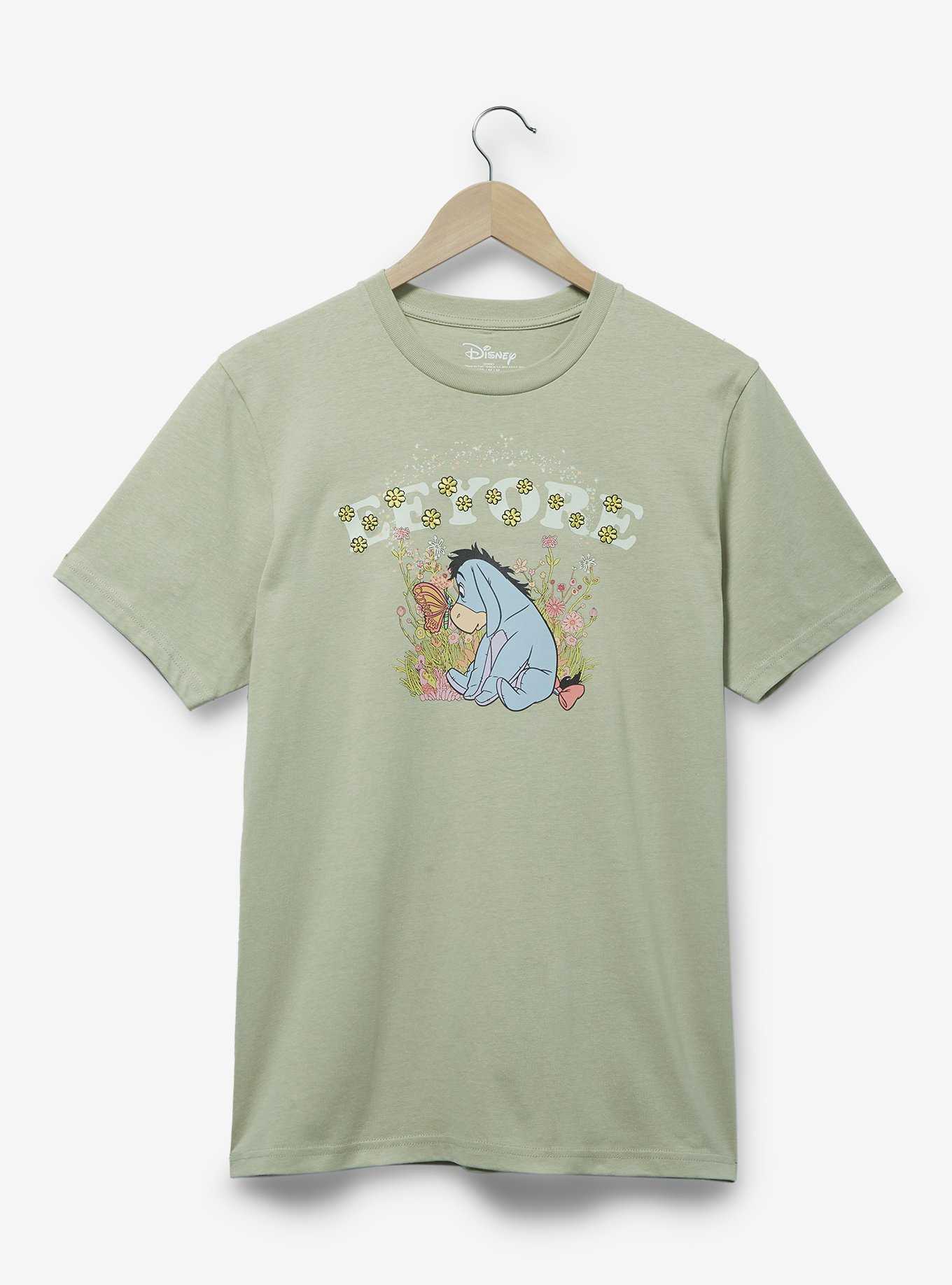 Disney Winnie the Pooh Eeyore Floral Women's T-Shirt - BoxLunch Exclusive, , hi-res