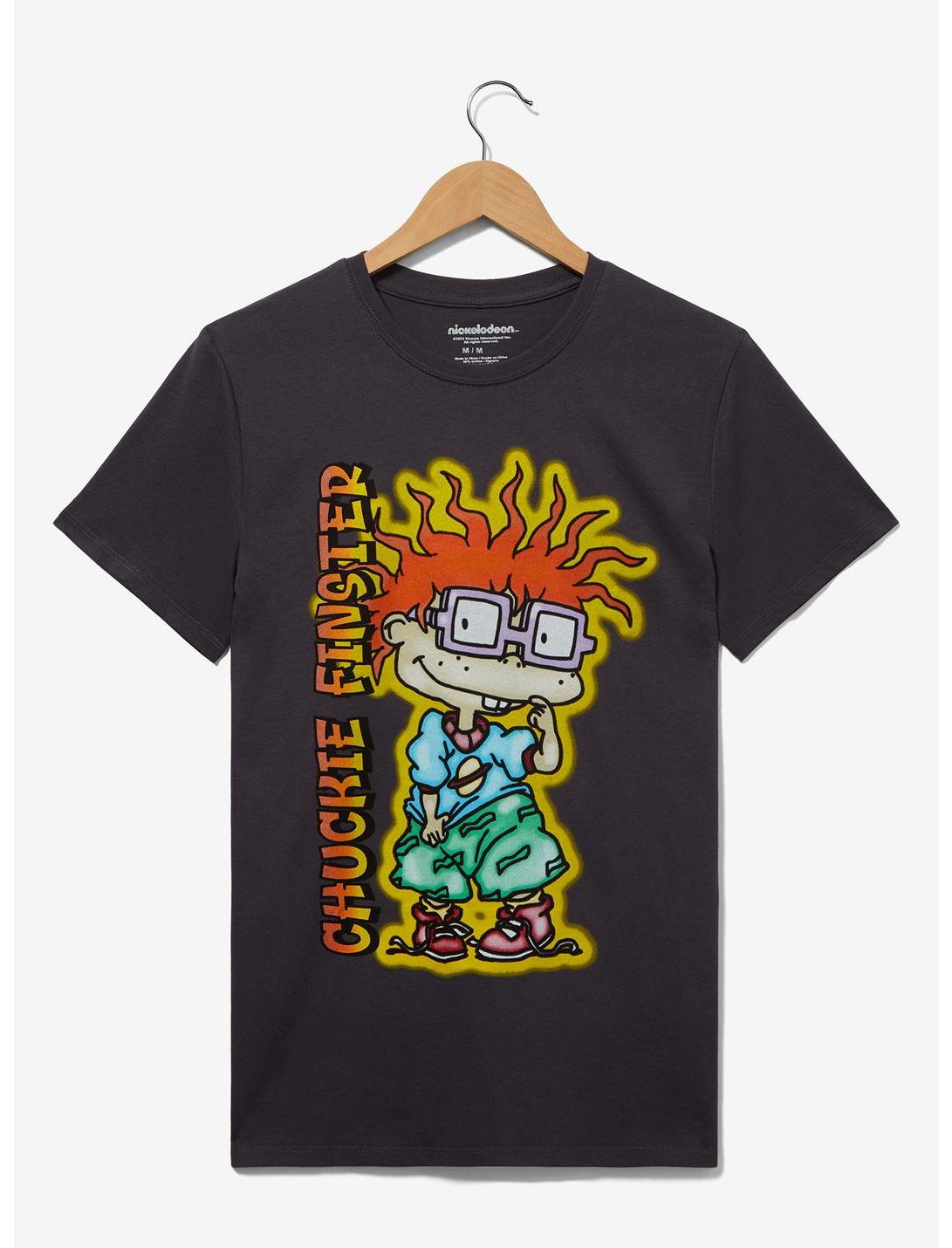 Rugrats Chuckie Finster Women's T-Shirt - BoxLunch Exclusive, BLACK, hi-res