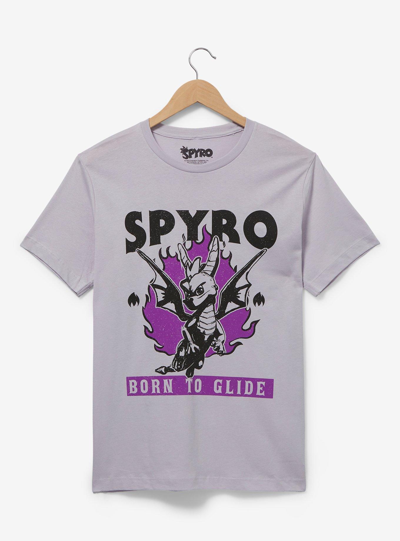 Spyro the Dragon Tonal Portrait T Shirt BoxLunch Exclusive