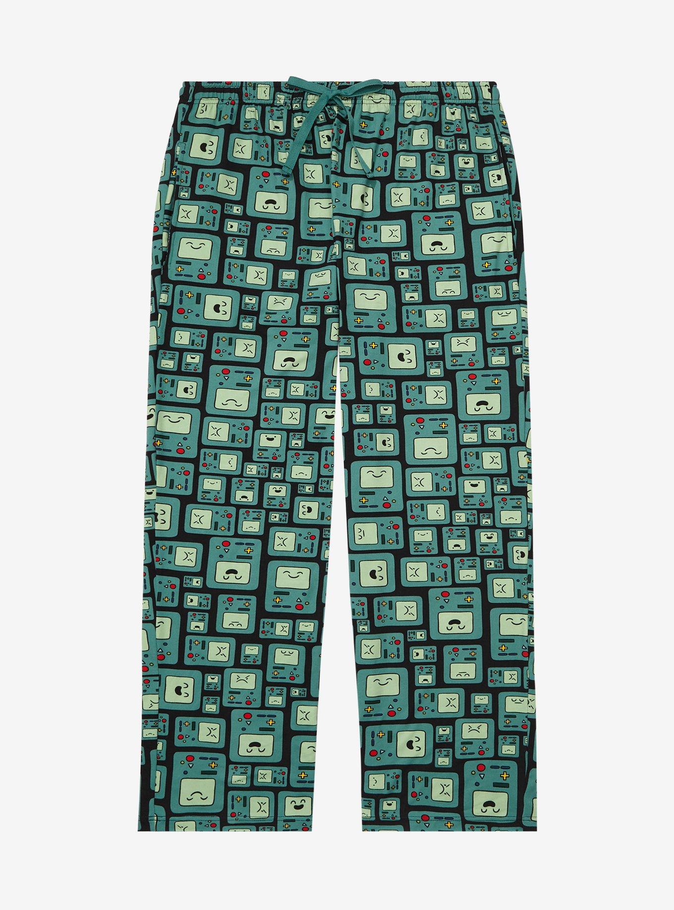 Adventure Time BMO Allover Print Plus Size Sleep Pants - BoxLunch Exclusive