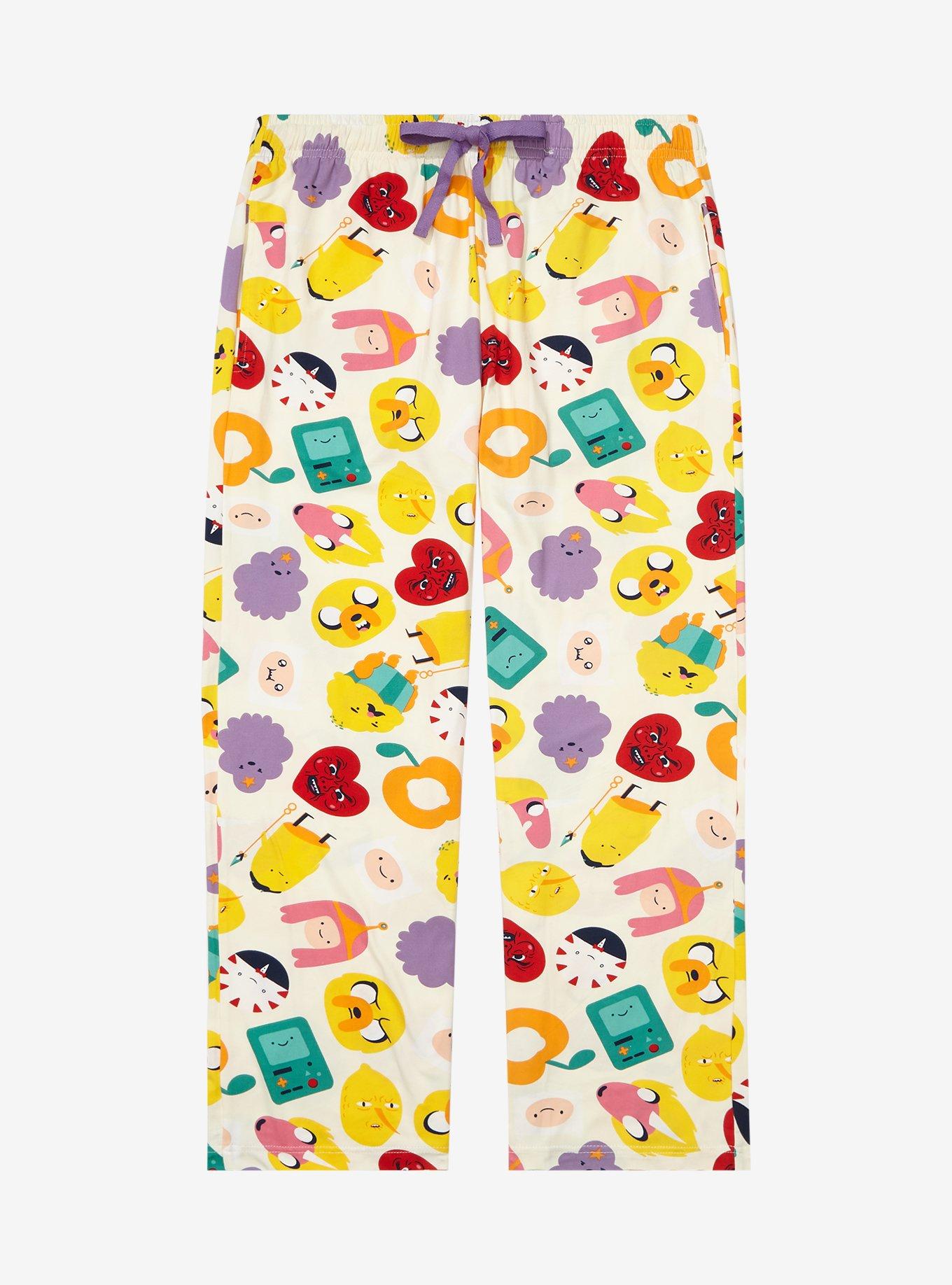 Adventure Time Characters Allover Print Women's Plus Size Sleep Pants -  BoxLunch Exclusive