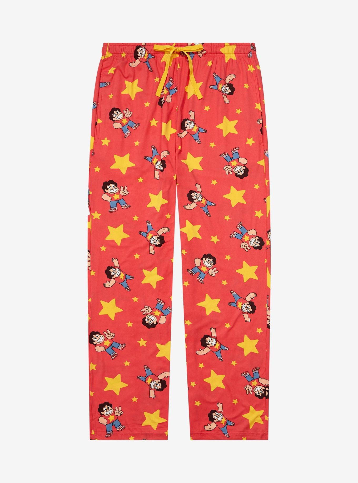 Steven Universe Stars & Steven Allover Print Sleep Pants - BoxLunch Exclusive