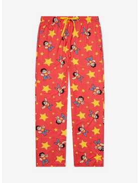 Steven Universe Stars & Steven Allover Print Sleep Pants - BoxLunch Exclusive, , hi-res