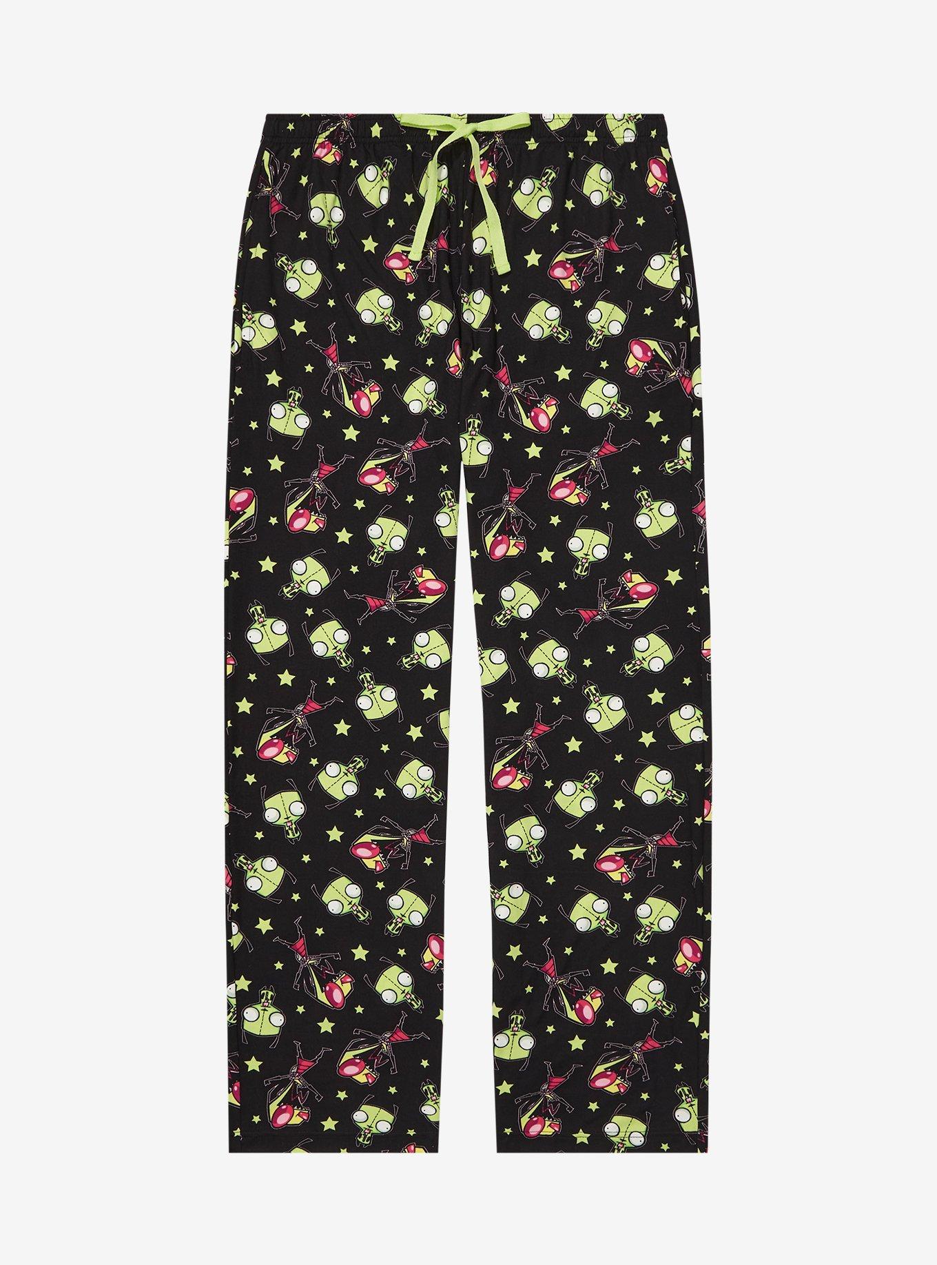 Invader Zim GIR & Zim Allover Print Sleep Pants - BoxLunch Exclusive