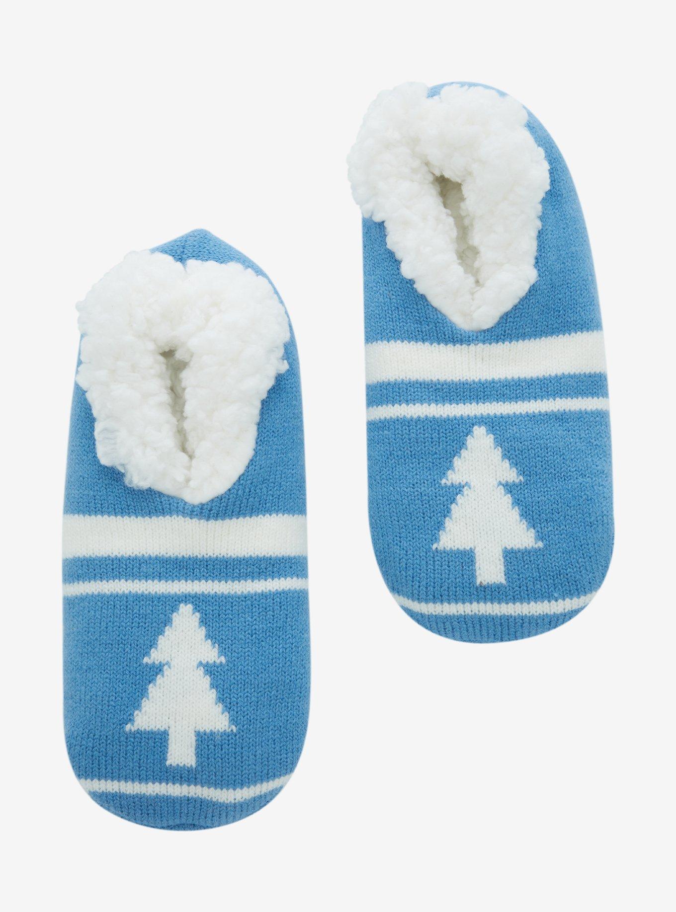 Disney Gravity Falls Dipper Slipper Socks - BoxLunch Exclusive, , hi-res