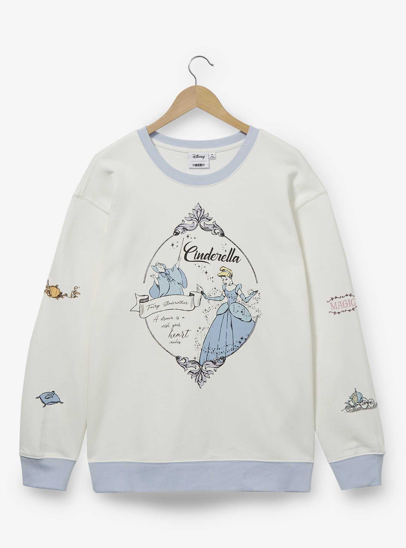 Samii Ryan Disney Cinderella Icons Women's Crewneck - BoxLunch Exclusive, , hi-res