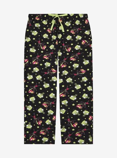Invader Zim GIR & Zim Allover Print Women's Plus Size Sleep