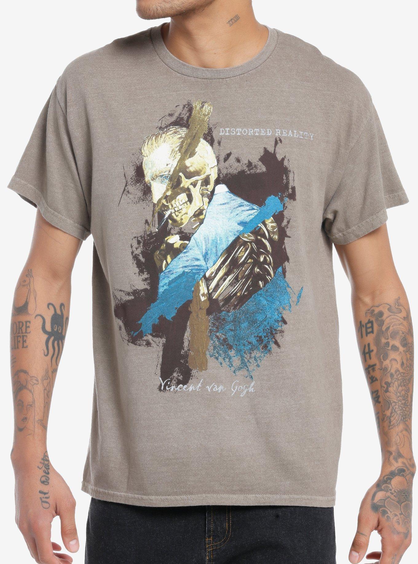 Social Collision® Vincent Van Gogh Distorted Reality T-Shirt, MULTI, hi-res