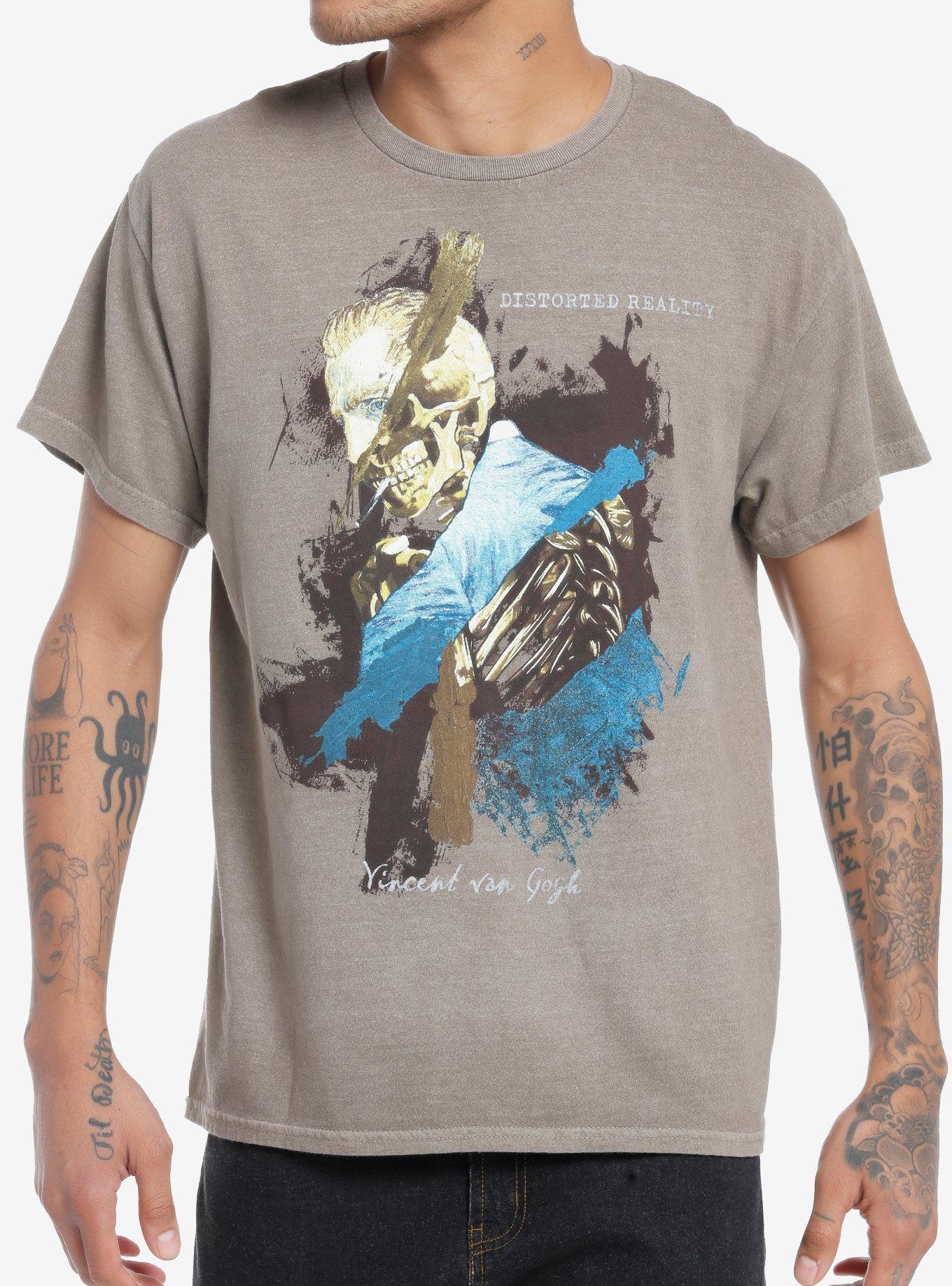 Social Collision&reg; Vincent Van Gogh Distorted Reality T-Shirt, MULTI, hi-res