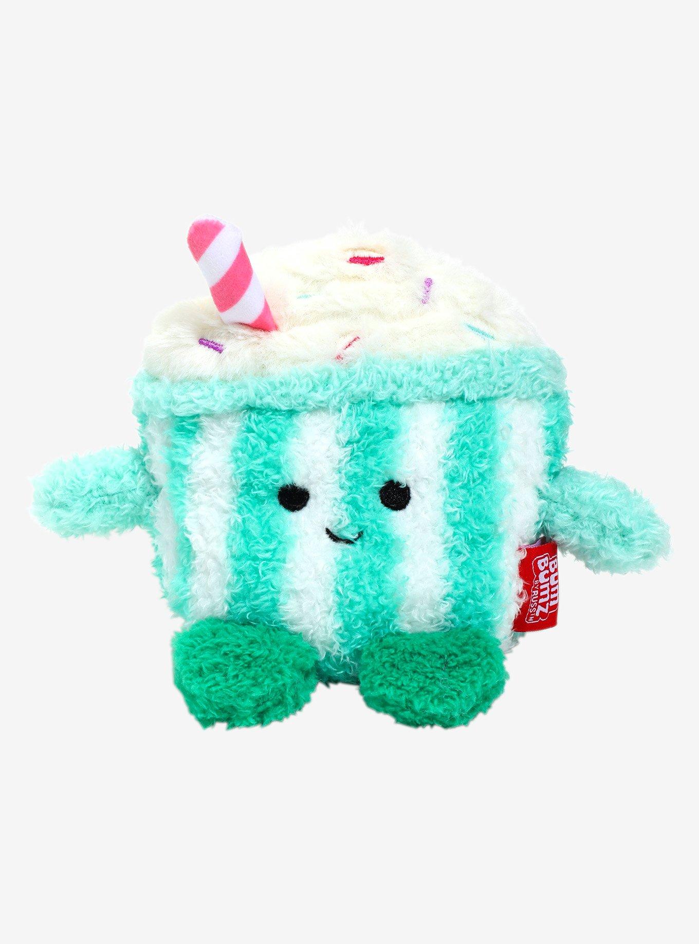 【THE MOZZ】Milo Fluffy Dumble Cylindrical Bag Bum Bumz Miles the Milkshake Plush | BoxLunch