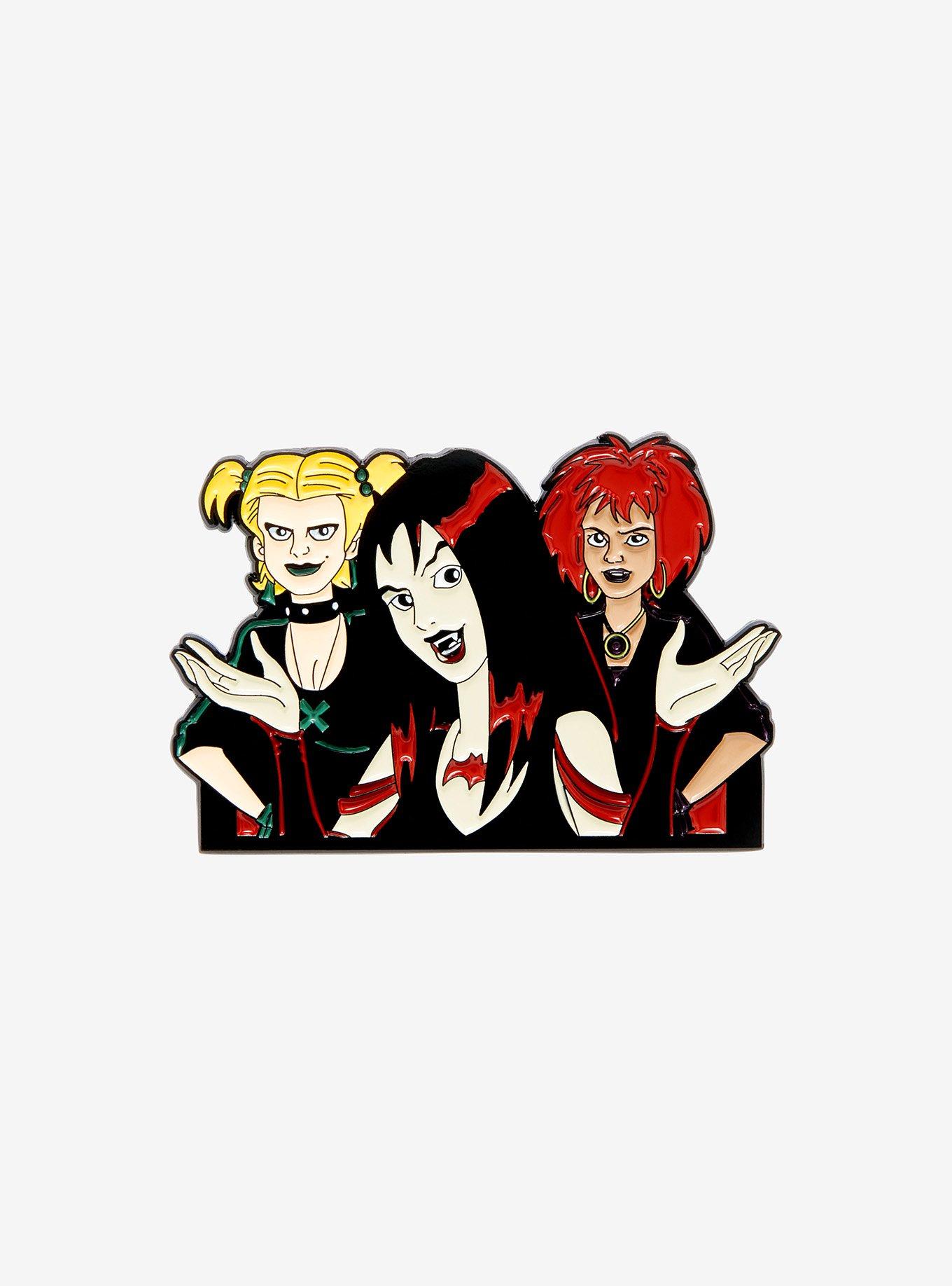 Scooby-Doo The Hex Girls Group Portrait Enamel Pin - BoxLunch Exclusive, , hi-res