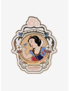 Disney 100 Snow White and the Seven Dwarfs Snow White Portrait Frame Enamel Pin - BoxLunch Exclusive, , hi-res