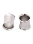 Double Flared Plug 2 Pack, SILVER, hi-res