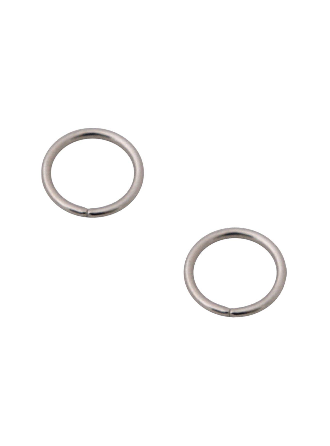 Morbid Metals 18 Gauge 5/16'' Seamless Hoops, , hi-res
