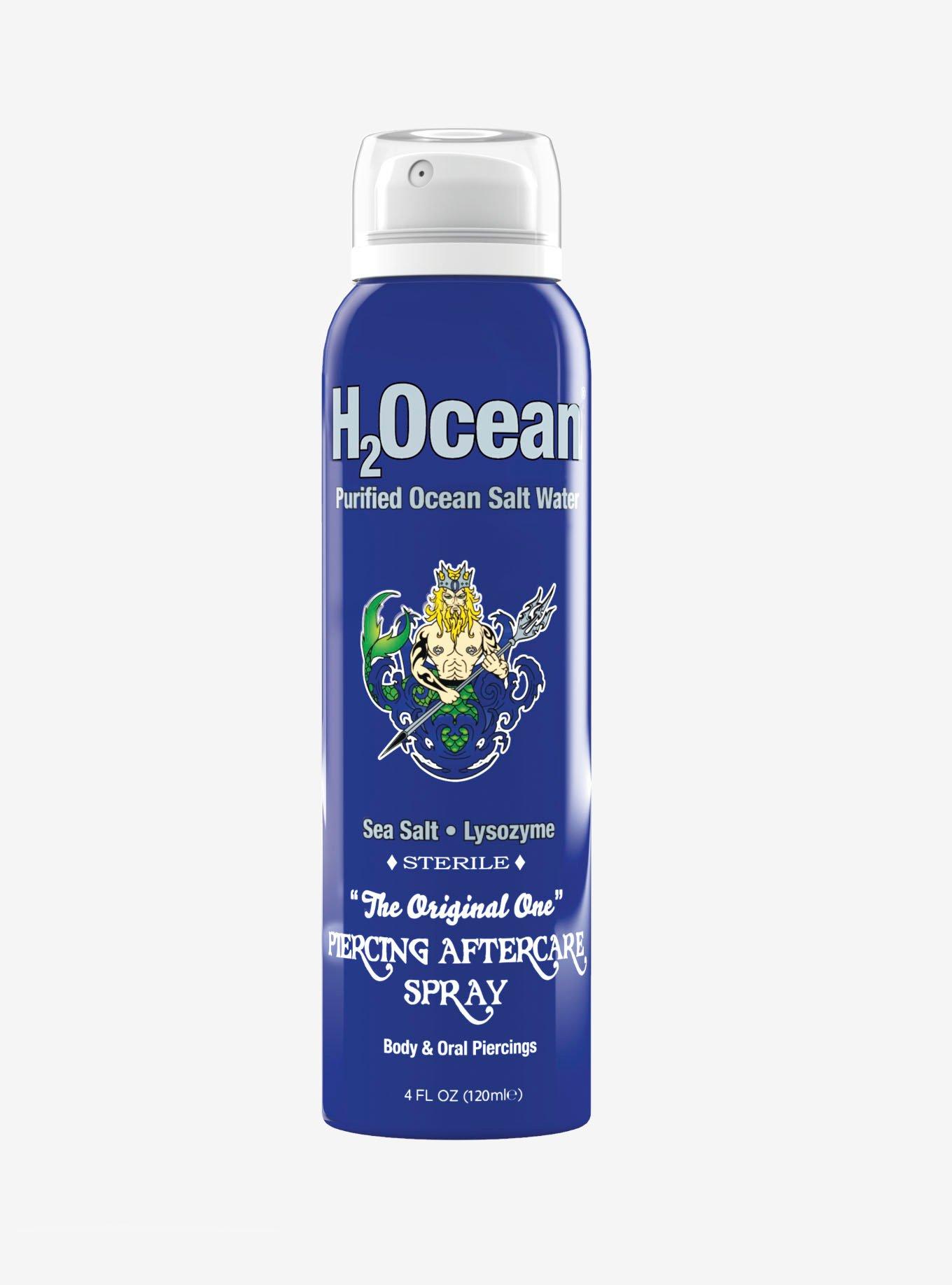 H2ocean Piercing Aftercare Spray Hot Topic 9597