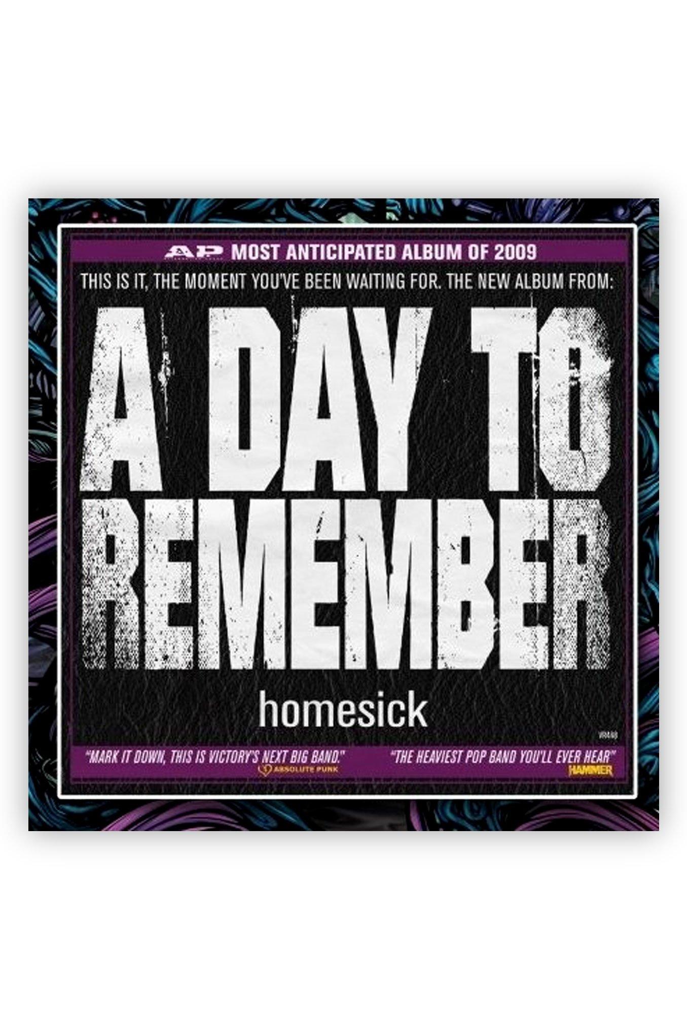 A Day To Remember - Homesick CD, , hi-res