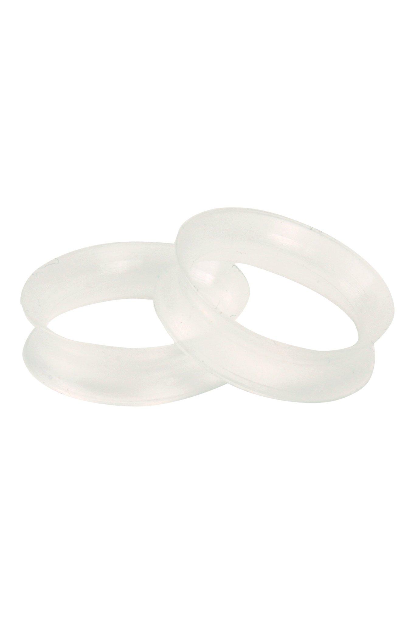 Kaos Softwear Clear Earskin Eyelet Plug 2 Pack, , hi-res