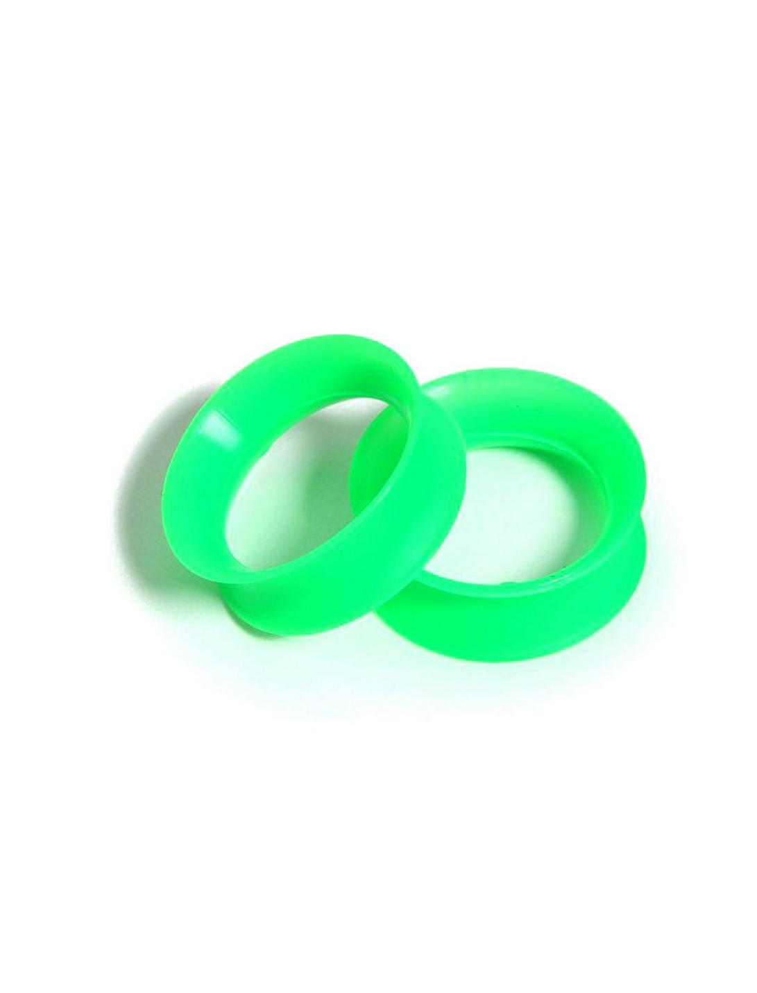 Kaos Softwear Green Earskin Eyelet Plug 2 Pack, LIME, hi-res