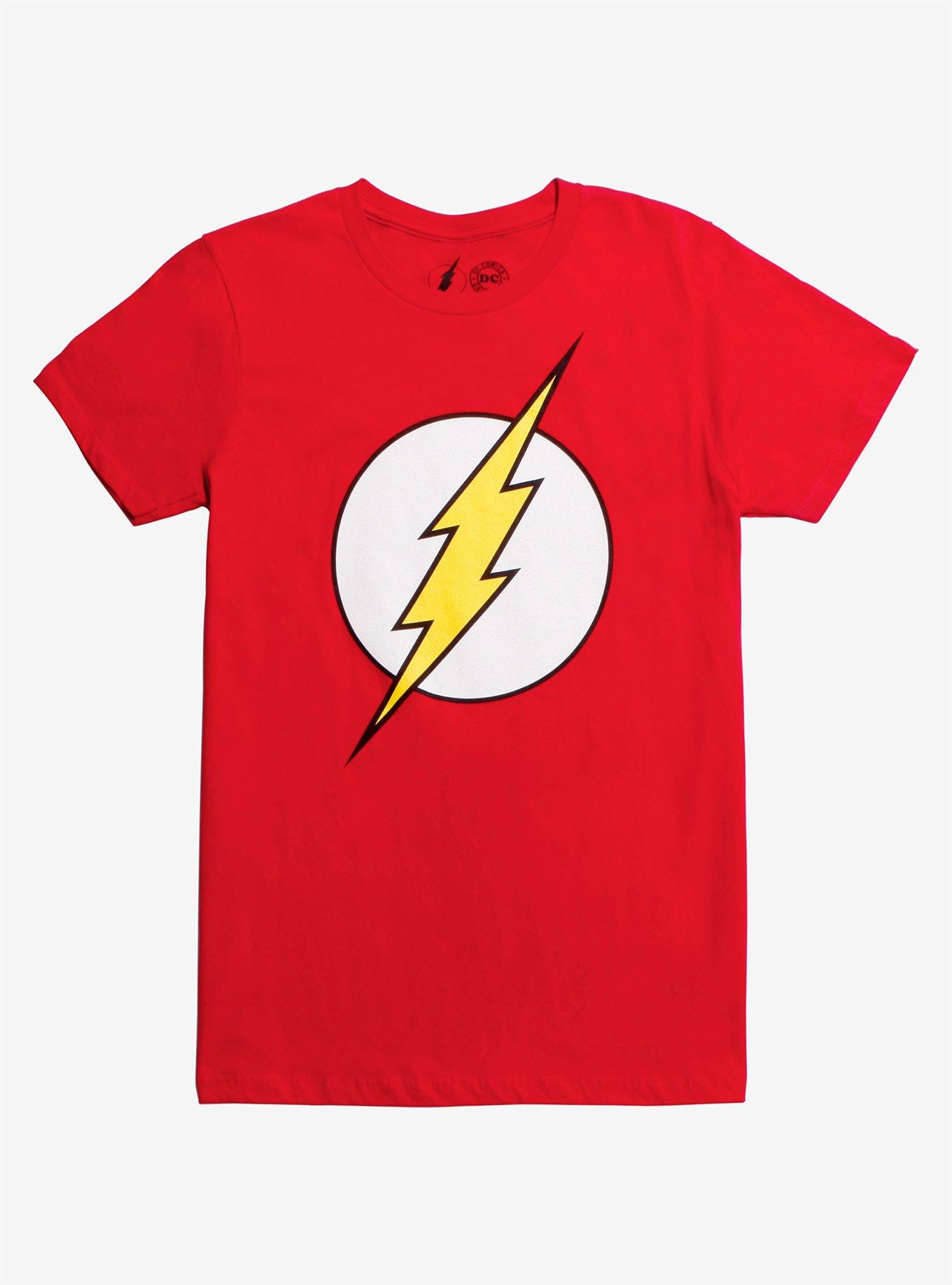 DC Comics The Flash Cosplay T-Shirt, RED, hi-res