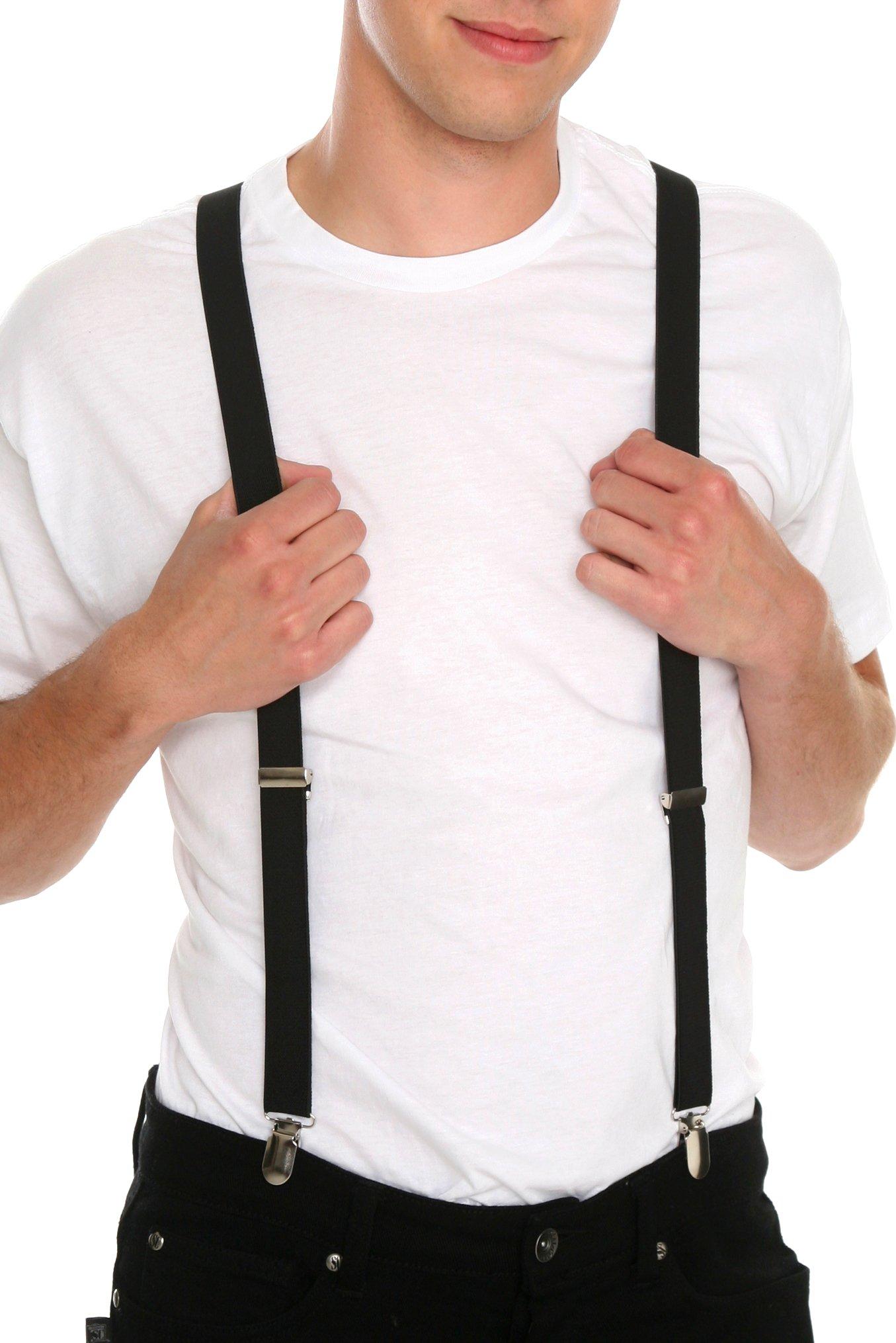 Black Suspenders, , hi-res