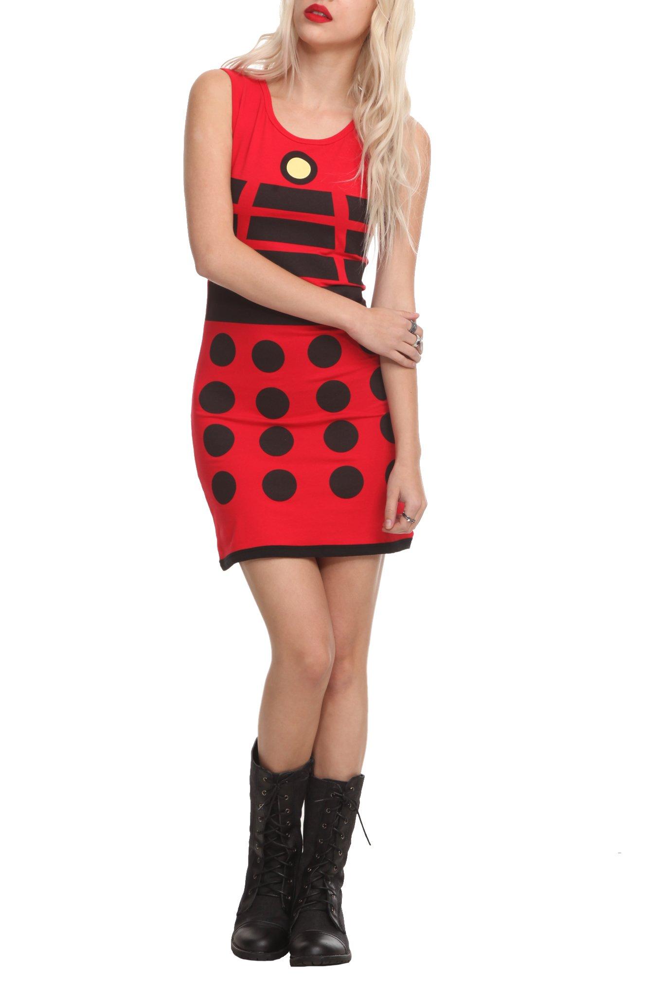 Doctor Who Her Universe Dalek Dress, BLACK, hi-res