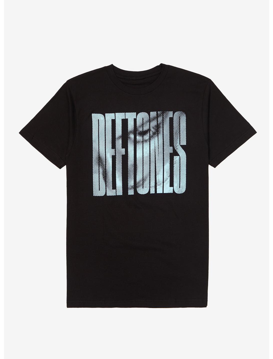 Deftones Logo T-Shirt, BLACK, hi-res