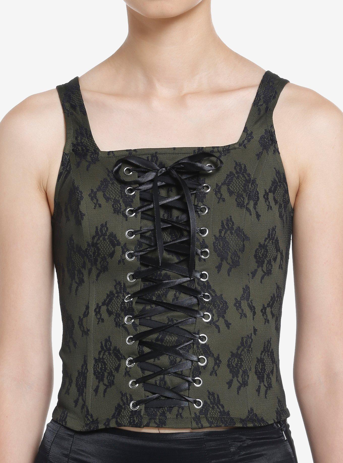 Secret Garden Corset Top – Rose & Thorn Clothing Co