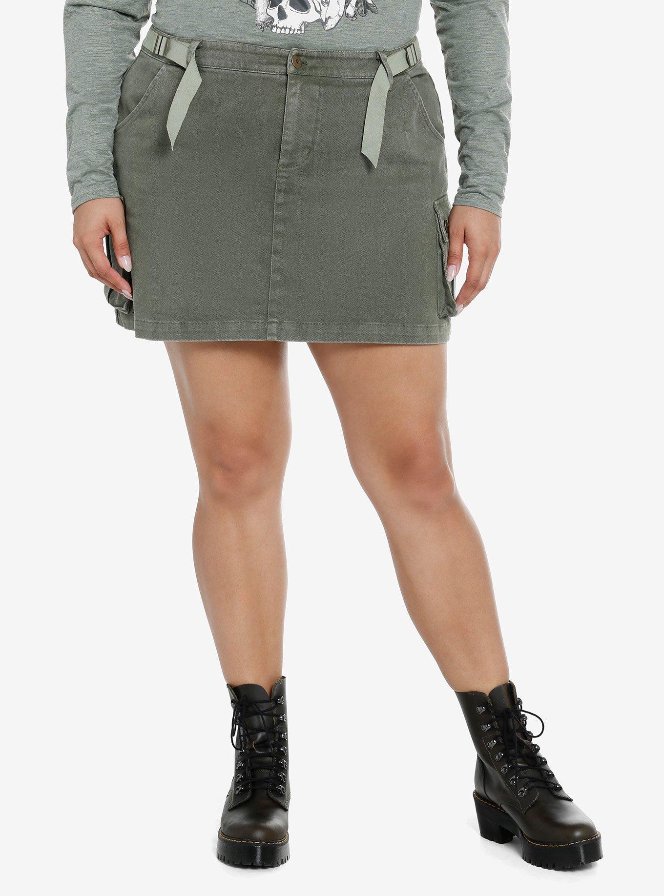 Mira skirt army