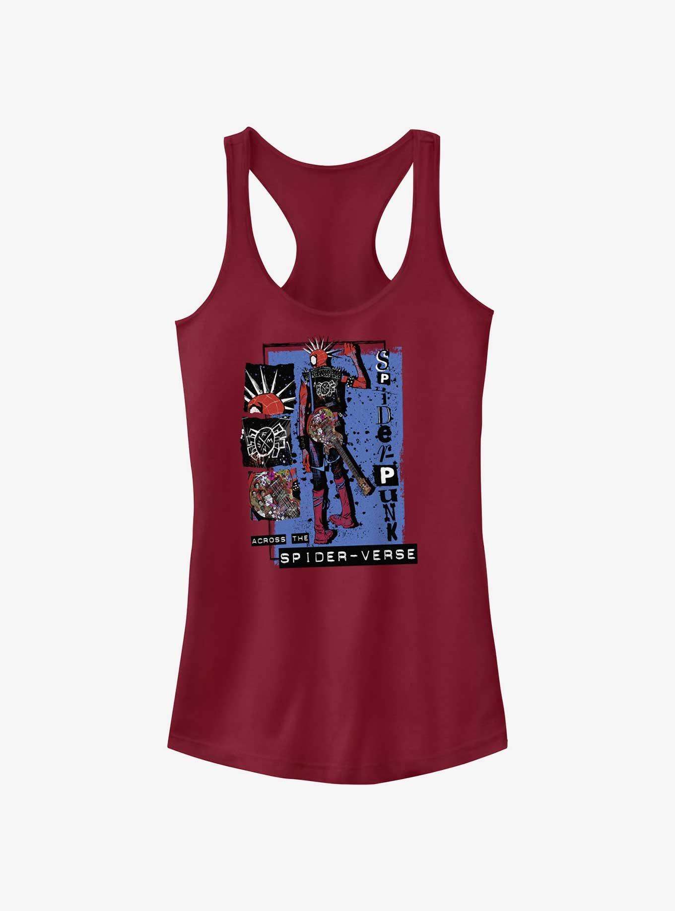 Marvel Spider-Man: Across The Spiderverse Punk Power Spider-Punk Girls Tank, , hi-res